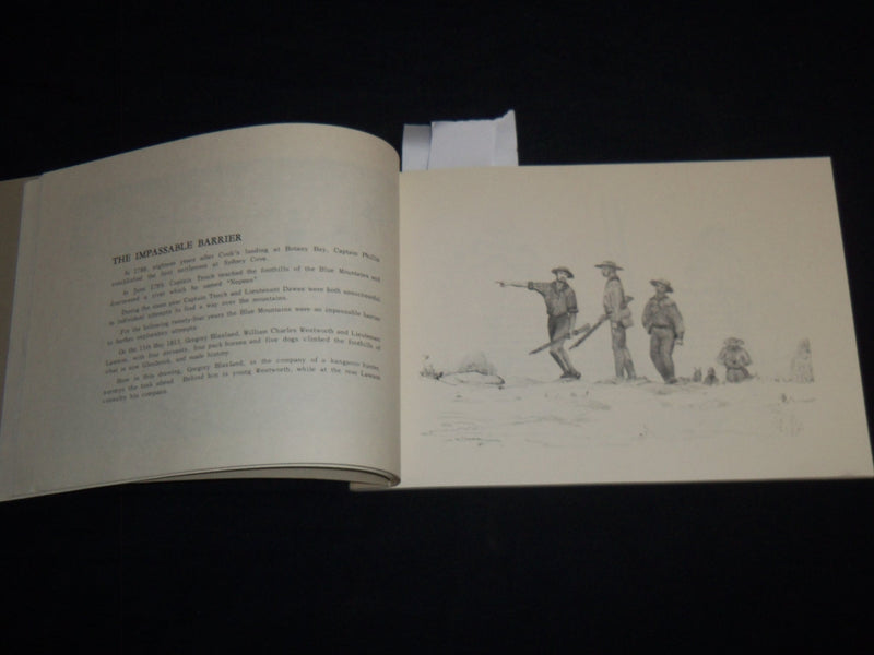 1974 A PICTORIAL HISTORY OF THE BLUE MOUNTAINS BOOK - SOFTCOVER - J 8715