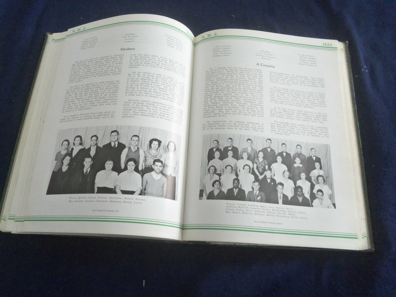 1933 THE ANNUAL ROCKFORD HIGH SCHOOL YEARBOOK - ROCKFORD, ILLINOIS - YB 2608