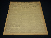 1921 MAY 23 NEW YORK TIMES - HARDING TO HONOR SOLDIER DEAD TODAY - NT 8599