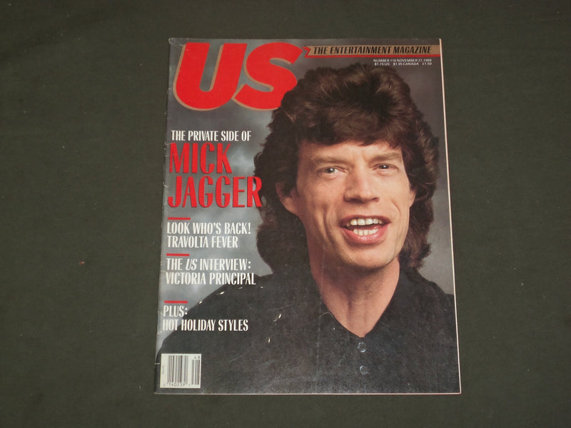 1989 NOVEMBER 27 US MAGAZINE - MICK JAGGER COVER - B 3900