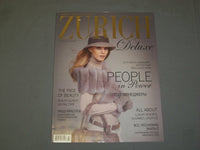 2012 AUTUMN/WINTER ZURICH DELUXE MAGAZINE - - LORO PIANA COVER - GERMAN - B 6198