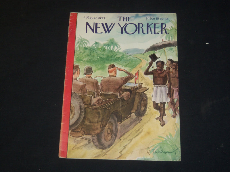 1944 MAY 27 THE NEW YORKER MAGAZINE - ILLUSTRATED COVER - NY 95