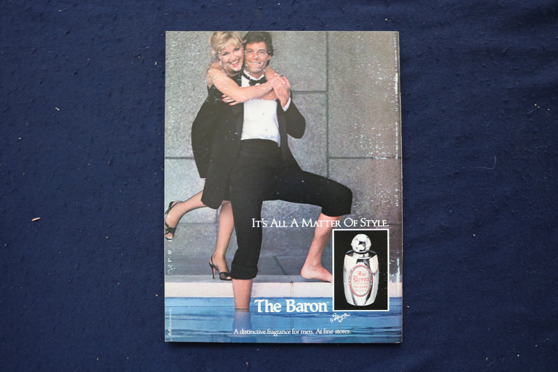 1985 APRIL MEN'S GUIDE TO FASHION (MGF) MAGAZINE - TOM FORD COVER - E 18648