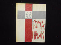 1966 TOMAHAWK NEOGA HIGH SCHOOL YEARBOOK - NEOGA, ILLINOIS - YB 3337