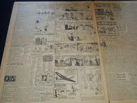 1945 MAY 7 TAUNTON DAILY GAZETTE NEWSPAPER - EUROPEAN WAR OVER - NT 9465