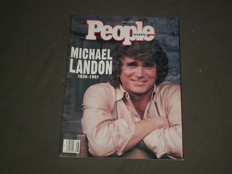 1991 JULY 15 PEOPLE MAGAZINE - MICHAEL LANDON 1936-1991 - B 4665