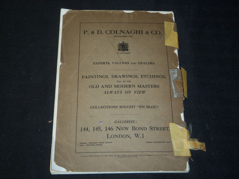 1926 ROME PAST & PRESENT THE STUDIO BOOK - SPRING NUMBER - J 5449