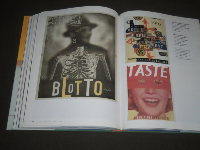 1997 GRAPHIC DESIGN USA NO. 17 HARDCOVER BOOK - GREAT PRINTS - I 581