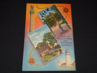 1950'S SOUVENIR OF QUAINT CAPE COD VIEW BOOK - GREAT PHOTOS - J 7904