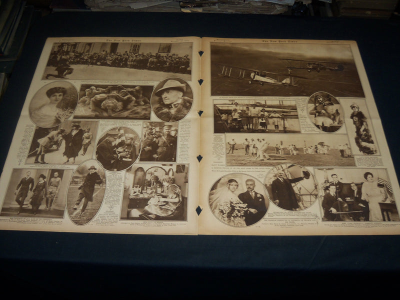 1920 DECEMBER 12 NEW YORK TIMES PICTURE SECTION NO. 4 & 5 - JIM THORPE - NT 8793