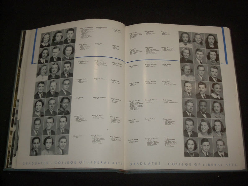 1941 CINCINNATIAN UNIVERSITY OF CINCINNATI YEARBOOK - CINCINNATI, OHIO - YB 1962