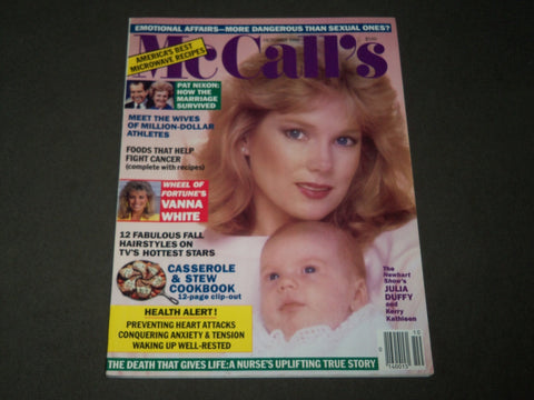 1986 OCTOBER MCCALL'S MAGAZINE - JULIA DUFFY COVER - B 2951