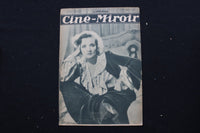 1931 APRIL 3 CINE-MIROIR MAGAZINE - MARLENE DIETRICH COVER - E 25141