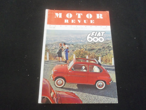 1958 WINTER MOTOR REVUE - EUROPA MOTOR MAGAZINE - AUTOMOBILES - GERMAN - J 7761