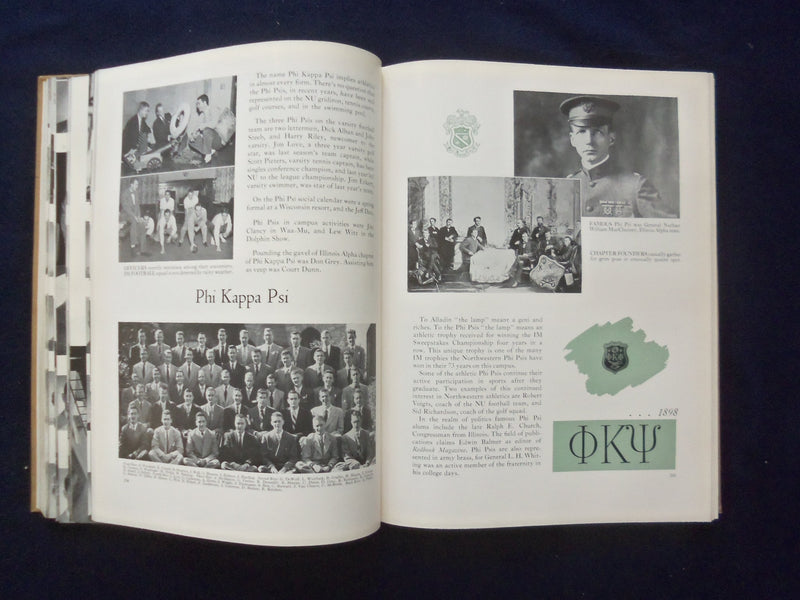 1951 CENTENNIAL SYLLABUS NORTHWESTERN UNIVERSITY YEARBOOK - EVANSTON, IL-YB 3044