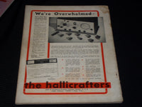 1935 DECEMBER ALL-WAVE RADIO MAGAZINE NICE COVERS & INSIDE CONTENT - E 2331