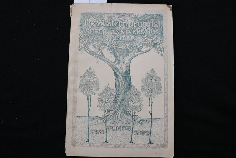 1904 OCTOBER THE WESTERN DRUGGIST - SILVER ANNIVERSARY # - COCA-COLA AD - K 2429