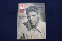 1955 JUNE 17 CINE REVUE MAGAZINE - BURT LANCASTER BACK COVER - E 22002