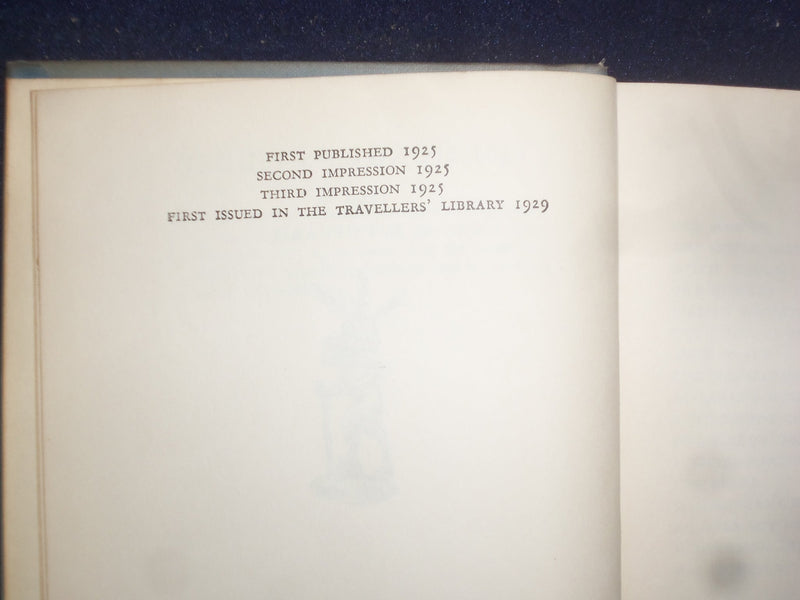 1929 FISHMONGER'S FIDDLE HARDCOVER BOOK BY A. E. COPPARD - KD 9074