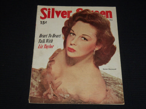 1952 MAY SILVER SCREEN MAGAZINE - SUSAN HAYWARD COVER - E 13507