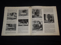 1920'S INSTRUCTIONS FOR THE CARE & USE OF THE HOOVER ELECTRIC SWEEPER - J 9159