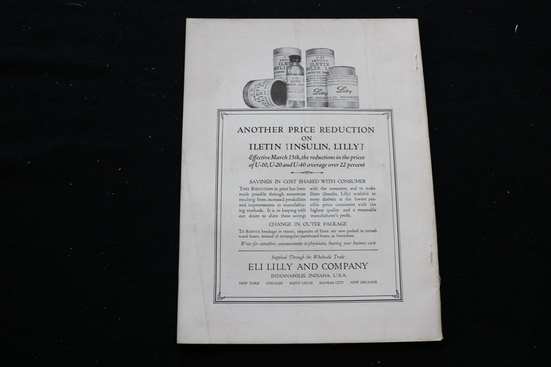 1924 MAY THE DRUGGISTS CIRCULAR MAGAZINE - ZINC STEARATE MERCK COVER - B 1126H