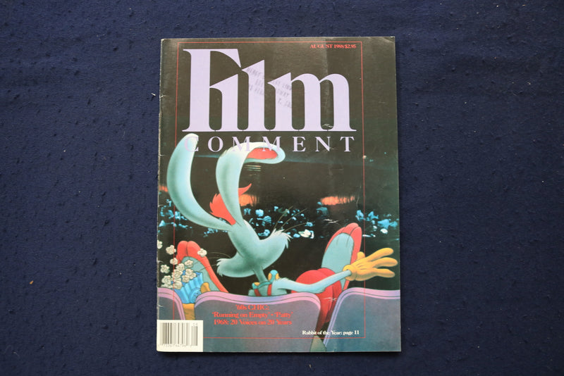 1988 AUGUST FILM COMMENT MAGAZINE - ROGER RABBIT COVER - E 19053