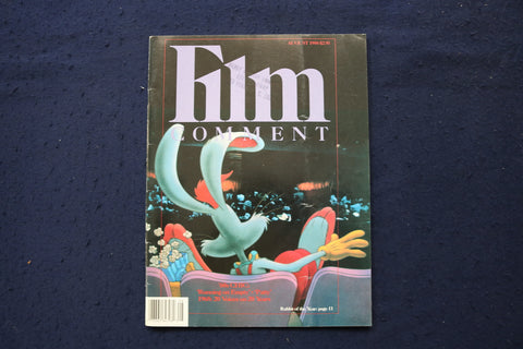 1988 AUGUST FILM COMMENT MAGAZINE - ROGER RABBIT COVER - E 19053