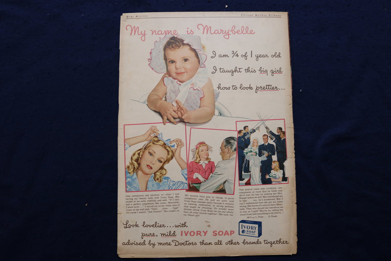 1943 MAY 9 CHICAGO TRIBUNE - ELYSE KNOX - E 22798