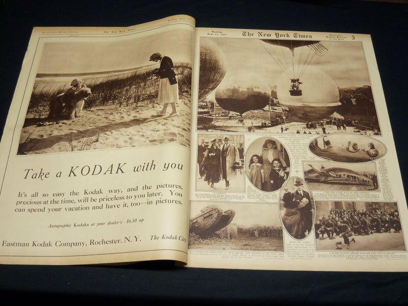 1922 JUNE 11 NEW YORK TIMES PICTURE SECTION - COLUMBIA UNIVERSITY - NT 8864