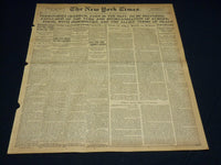 1917 JANUARY 12 NEW YORK TIMES NEWSPAPER - ALLIES TERMS OF PEACE - NT 8742