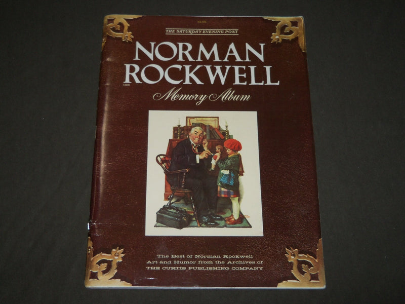 1979 NORMAN ROCKWELL MEMORY ALBUM BY SATURDAY EVENING POST - CW 64