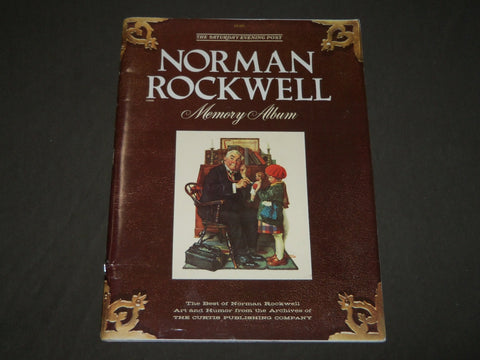 1979 NORMAN ROCKWELL MEMORY ALBUM BY SATURDAY EVENING POST - CW 64