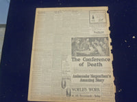 1918 MAY 31 NEW YORK TIMES - GERMANS GAIN 4 MILES TOWARD THE MARNE - NT 8183