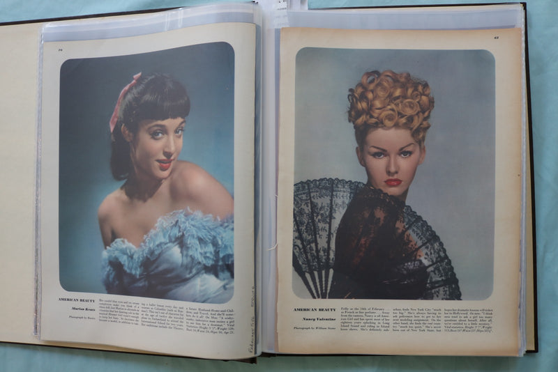 CELEBRITY AND CARTOON MAGAZINE PAGES SCRAPBOOK - #44