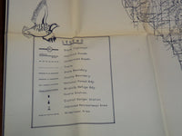 1974 WALLOWA COUNTY OREGON PITTMON MAP W/ ENVELOPE - J 8745