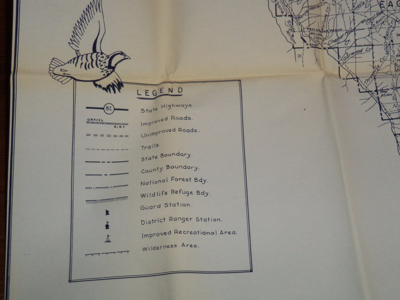 1974 WALLOWA COUNTY OREGON PITTMON MAP W/ ENVELOPE - J 8745