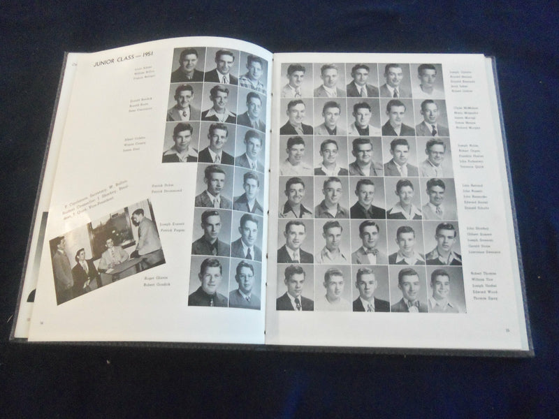 1950 FOLLE LEGE ST. THOMAS HIGH SCHOOL YEARBOOK - ROCKFORD, ILLINOIS - YB 2731