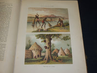 1870'S THE LIFE & EXPLORATIONS OF DR. LIVINGSTONE VOLUME - COLOR ILLUS. - Z 177