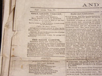 1870 ESSEX COUNTY MERCURY NEWSPAPER LOT OF 41 -SALEM MASSACHUSETTS- NP 2879