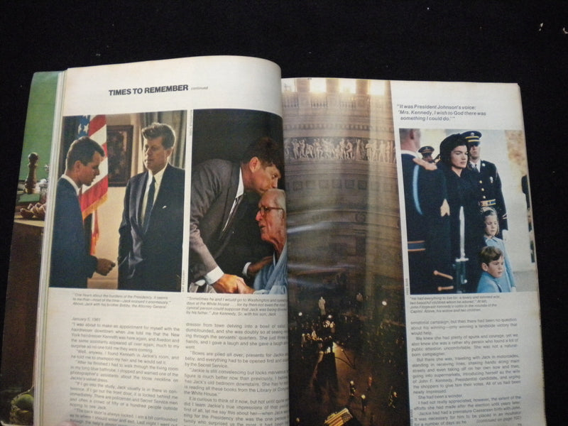 1974 APRIL WOMAN'S DAY MAGAZINE - JOHN F. KENNEDY & JACQUELINE KENNEDY- SP 1522U