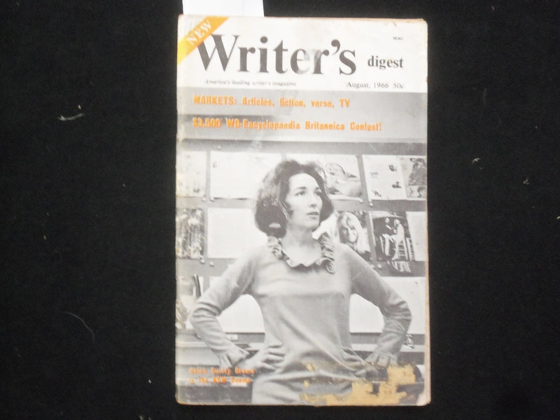 1966 WRITER'S DIGEST MAGAZINE - LOT OF 4 - HELEN GURLEY BROWN - K 109