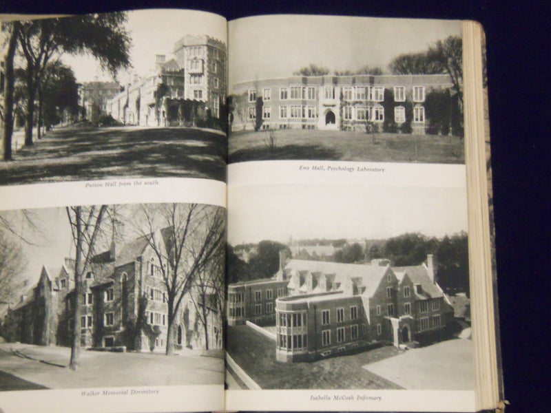 1945-1946 PRINCETON PAST & PRESENT BY V. LANSING COLLINS BOOK LOT OF 3- KD 2018R