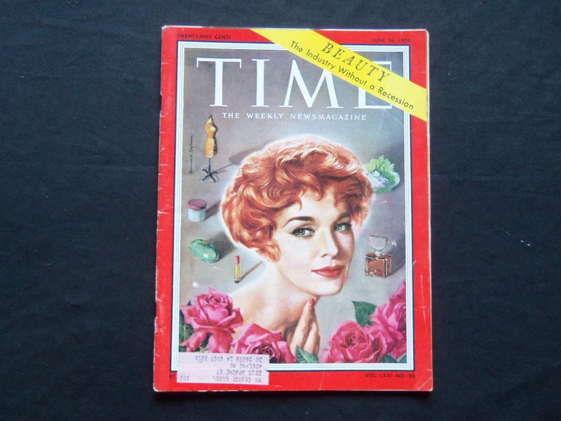 1958 JUNE 16 TIME MAGAZINE - JEAN THOM - T 1641