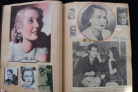 MOVIE STARS SCRAPBOOK - MANY PHOTOS - E 26438
