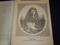 1877 THE FOLIO MAGAZINE LOT OF 6 ISSUES - BOSTON - O 2922G