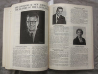 1965 NEW JERSEY YEARBOOK AND GOVERNMENT GUIDE SOFTCOVER BOOK BY - K 269
