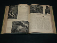 1941 NOV-1942 OCT TRAVEL MAGAZINE BOUND VOLUME - GREAT COVERS - KD 5989