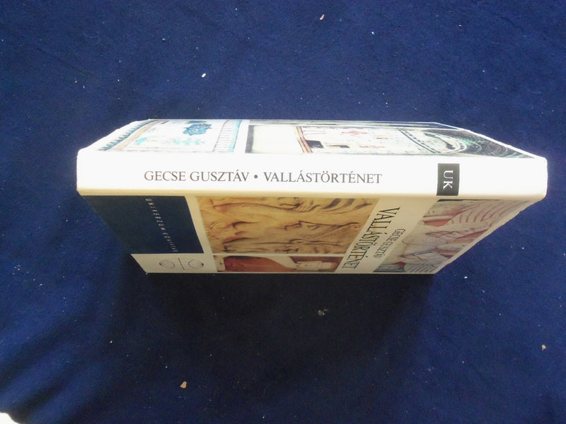 1980 VALLASTORTENET HARDCOVER BOOK BY GECSE GUSZTAV - HUNGARIAN TEXT - KD 8762