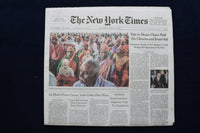 2024 APRIL 20 NEW YORK TIMES - VOTE IN HOUSE CLEARS PATH FOR UKRAINE/ISRAEL AID